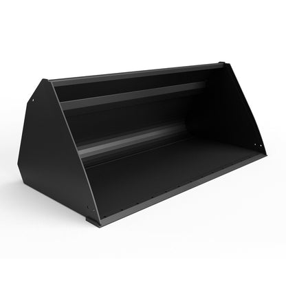 Virnig V70 CWL Snow / Light Material Bucket | Models WLM72, WLM78, WLM84, WLM96 & WLM101 | Widths 73.5" To 101.5" | Hydraulic Flow Range 15 To 25 GPM | For Compact Wheel Loaders