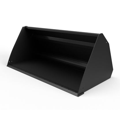 Virnig V70 CWL Snow / Light Material Bucket | Models WLM72, WLM78, WLM84, WLM96 & WLM101 | Widths 73.5" To 101.5" | Hydraulic Flow Range 15 To 25 GPM | For Compact Wheel Loaders