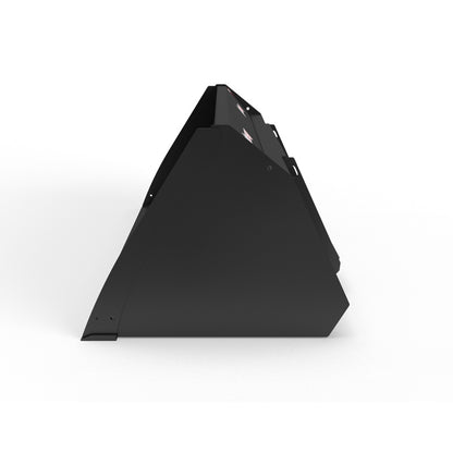 Virnig V70 CWL Snow / Light Material Bucket | Models WLM72, WLM78, WLM84, WLM96 & WLM101 | Widths 73.5" To 101.5" | Hydraulic Flow Range 15 To 25 GPM | For Compact Wheel Loaders