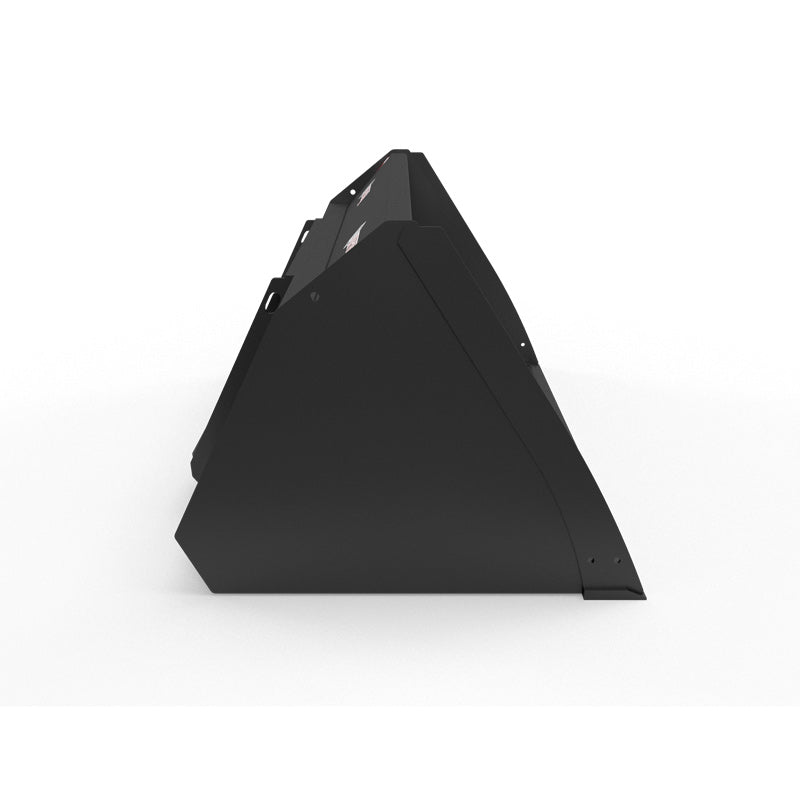 Virnig V70 CWL Snow / Light Material Bucket | Models WLM72, WLM78, WLM84, WLM96 & WLM101 | Widths 73.5" To 101.5" | Hydraulic Flow Range 15 To 25 GPM | For Compact Wheel Loaders