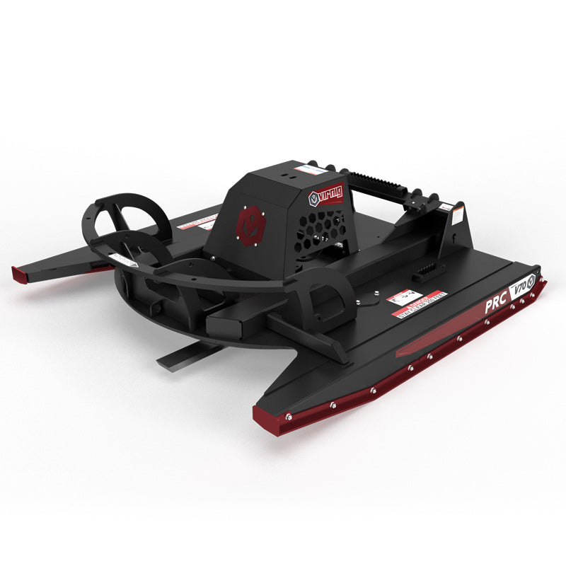 Virnig V70 Open Front Rotary Brush Cutter | Models PRC72, PRC78 & PRC84 | Widths 72" To 84" | Hydraulic Flow 30 To50 GPM | For High-Flow Skid Steers