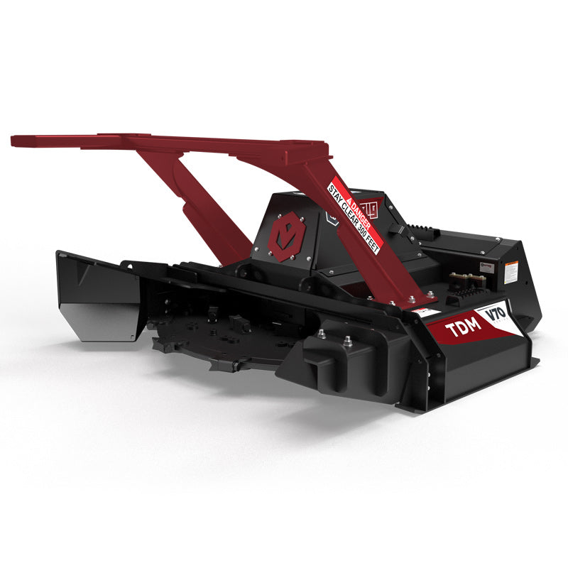 Virnig V70 Tree Disc Mulcher | Model TDM60 | 60" Cut Width | Hydraulic Flow 30 To 50 GPM | For Skid Steer
