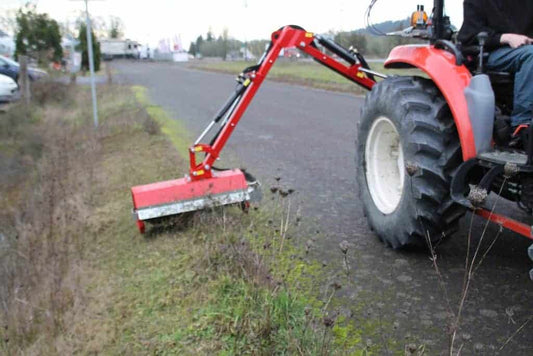 Farmer Helper | Boom Flail Mower | Model VL-AM80 | Cutting Head 35" | 3-Point Hitch Cat. I & II | Horsepower 18 To 50 HP | For Tractors