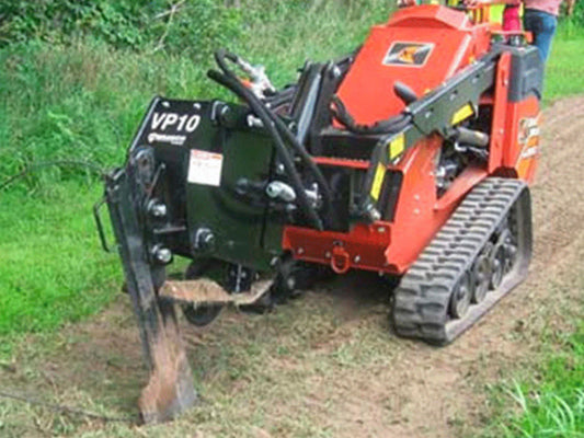 Paladin Vibratory Plow | 12"-18" Deep | 8-15 GPM | For Mini Skid Steer