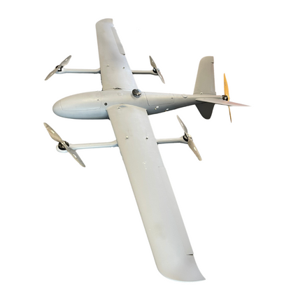 AeroStar Dynamics VTOL UAV Drone | Model VTOL-EVR-8 | Wingspan 2500 mm | Flight Endurance 12+ Hours | Payload 45+ kg | For Agricultural, Surveillance & Commercial