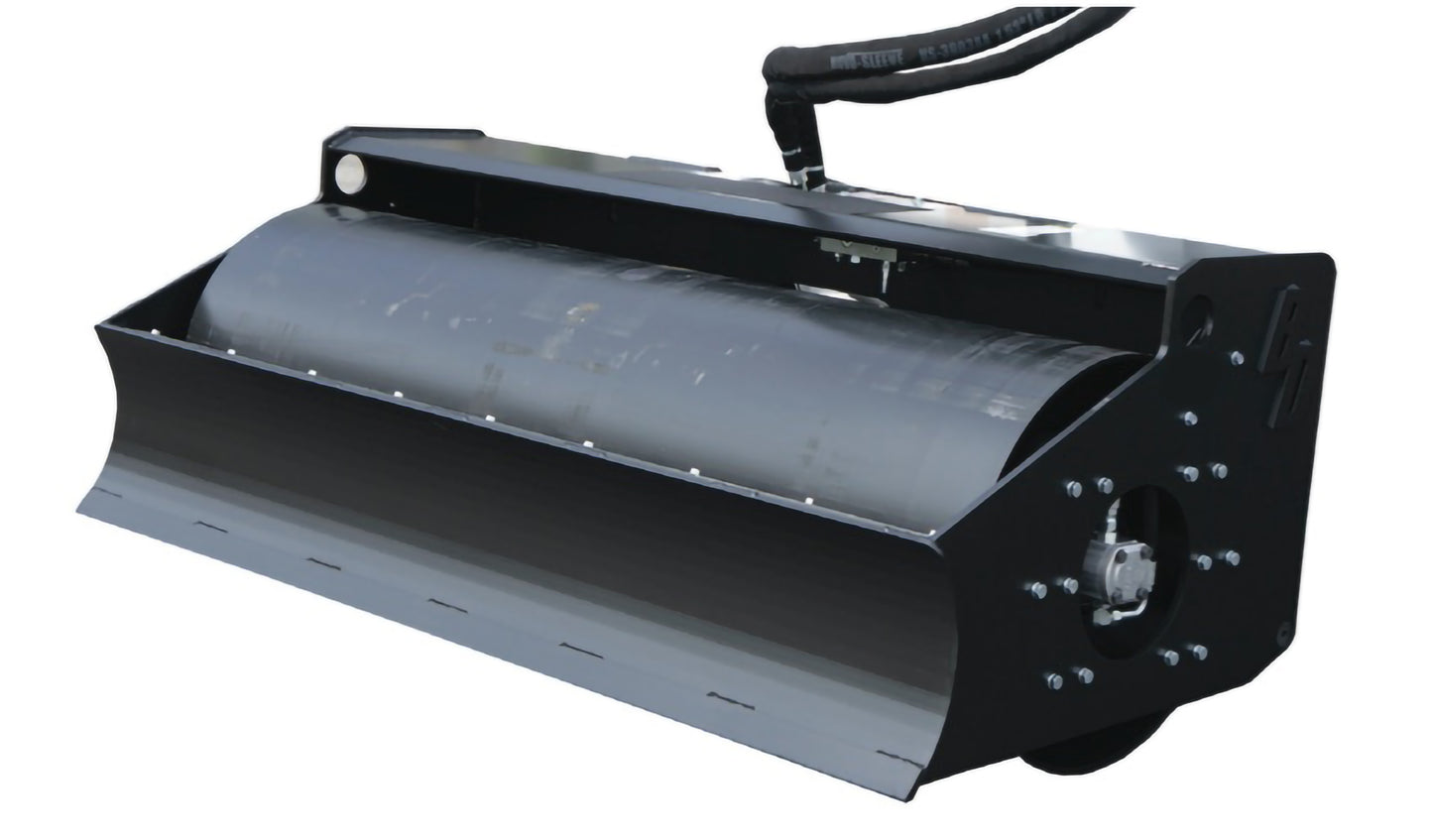 Loflin Fabrication | Vibratory Roller | 84" Width | Hydraulic Flow 14 To 43 GPM | For Skid Steer