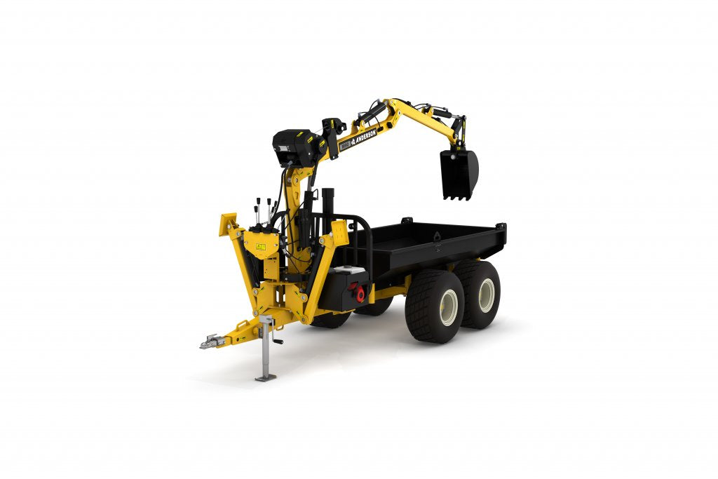 Anderson Log Loader | Model M-140 | Maximum Grapple Opening 48" inches | Arm Extension 4.2 m