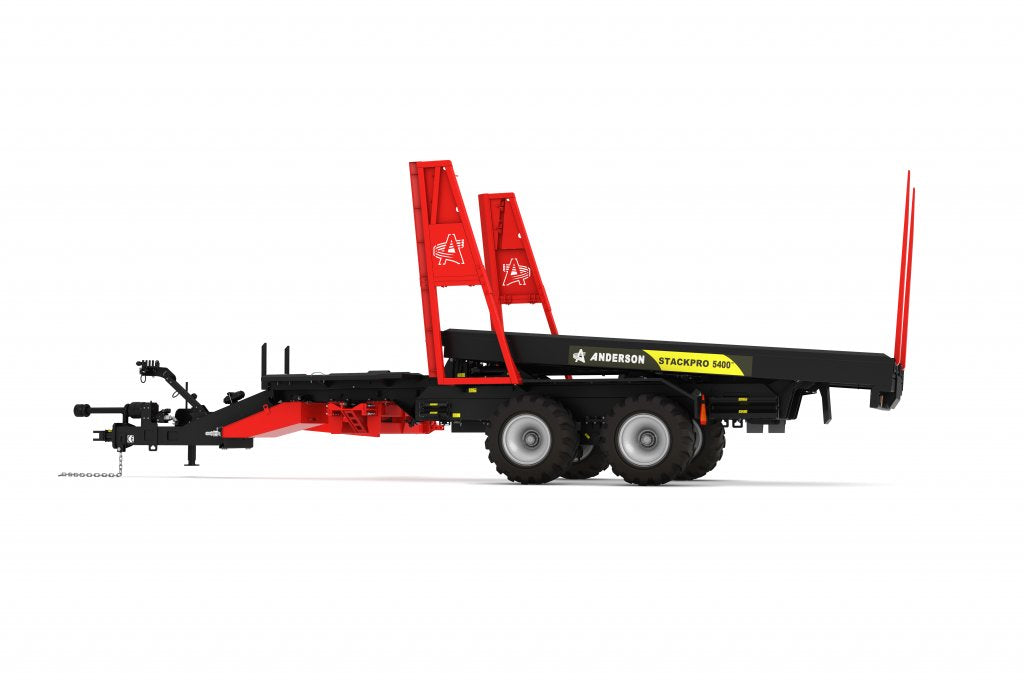 Anderson StackPro 7200 Bale Trailer | 27 Bale Capacity | 175 HP For Tactor