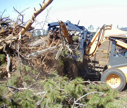 Virnig Big Bale Grapple | Models BG54, BG72 & BG84 | Widths 56" To 86" | Hydraulic Flow 15 To 25 GPM | For Skid Steer