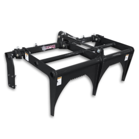Virnig Bolt-On Grapple | Model BOGV6084 | Width 52" | Hydraulic Flow 15 To 25 GPM | For Skid Steer