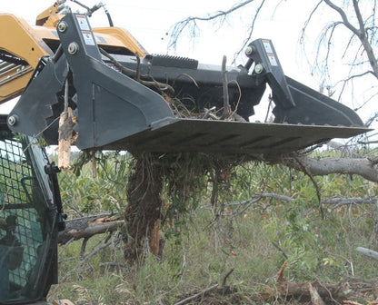 Virnig V50 Multi-Purpose Bucket (4-in-1) | Models MPV60, MPV66 & MPV72 | Widths 60" to 72" | Hydraulic Flow 15 To 25 GPM | For Skid Steers