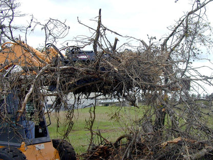 Virnig V50 Skeleton Tine Grapple | Models STG66 To STG90 | Widths 68" To 92" | Hydraulic Flow 15 To 25 GPM | For Skid Steer