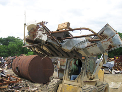 Virnig V50 Skeleton Tine Grapple | Models STG66 To STG90 | Widths 68" To 92" | Hydraulic Flow 15 To 25 GPM | For Skid Steer