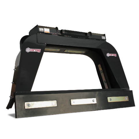 Virnig Rubber Manure Scraper Attachment | Model SMR Series | Widths 72" To 96" | Hydraulic Flow 15 To 25 GPM | For Skid Steer