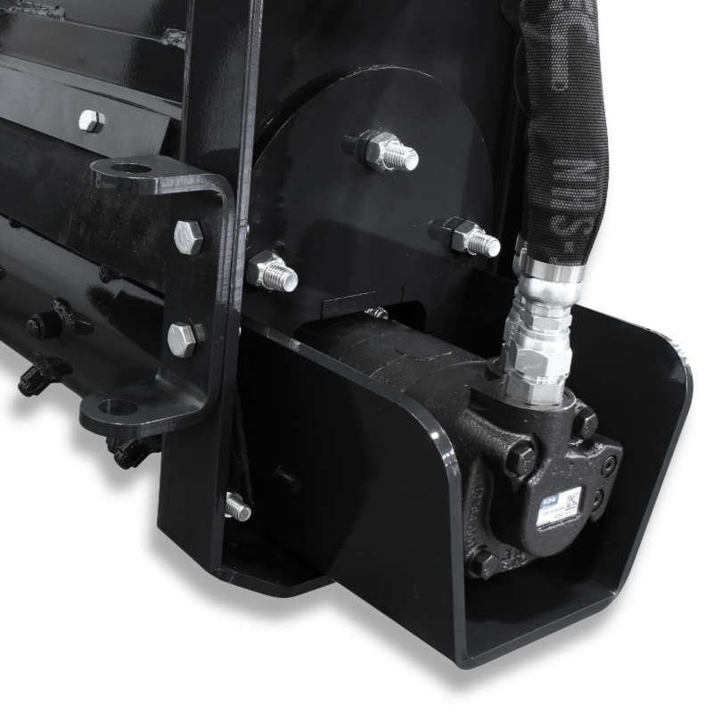 Virnig Power Rake | Models PWR72 & PWR90 | Widths 72" To 90" | Hydraulic Flow 15 To 25 GPM | For Skid Steer