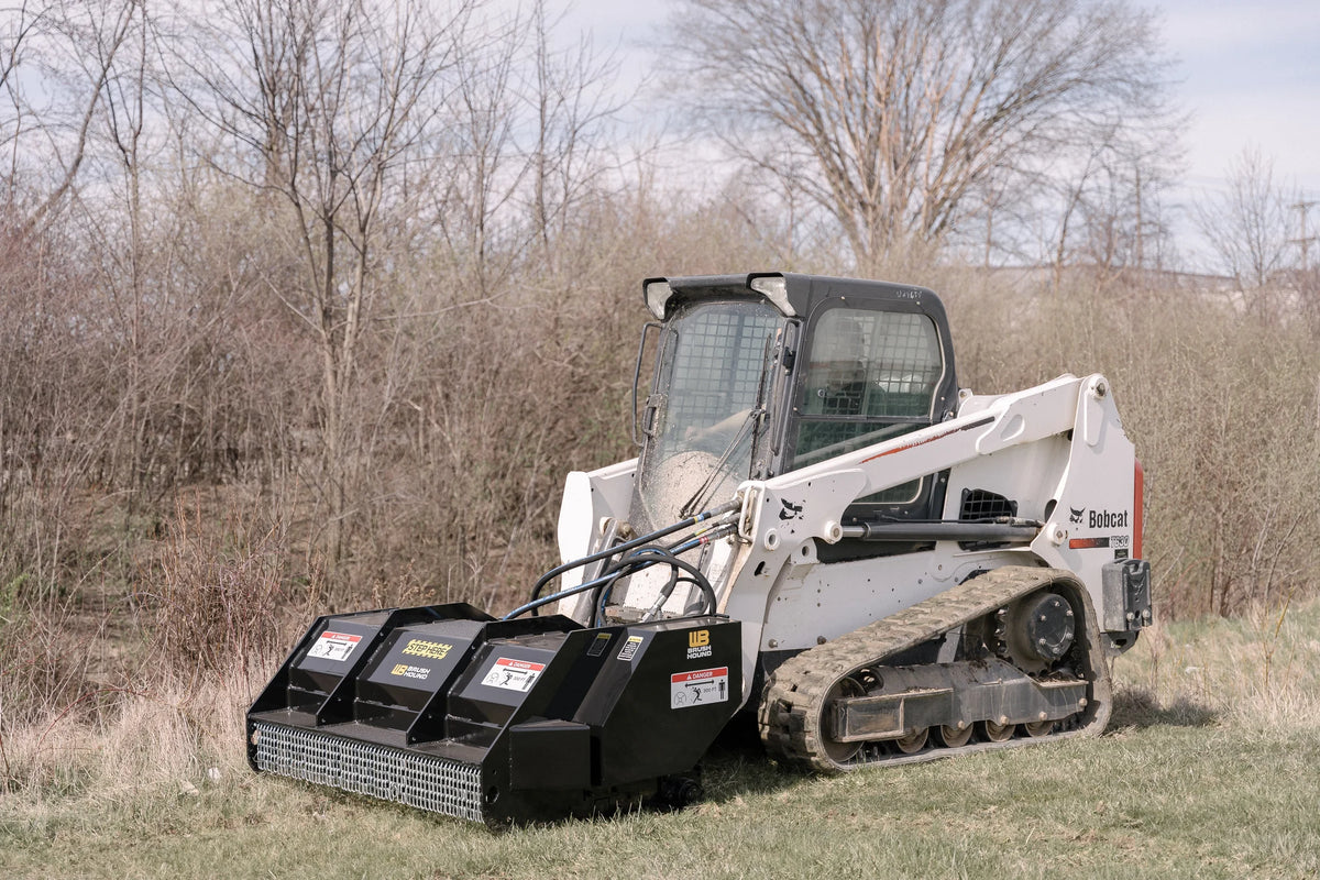 Werk-Brau Flail Shredder | Model 60FH–84FH | Width 60"–84" | 16–20 GPM | For Skid Steer & Track Loaders