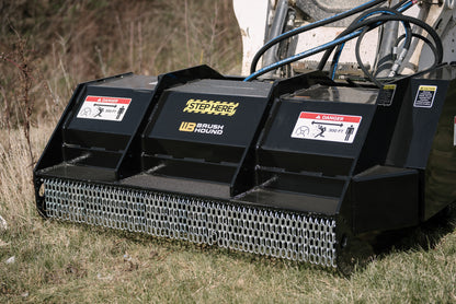 Werk-Brau Flail Shredder | Model 60FH–84FH | Width 60"–84" | 16–20 GPM | For Skid Steer & Track Loaders