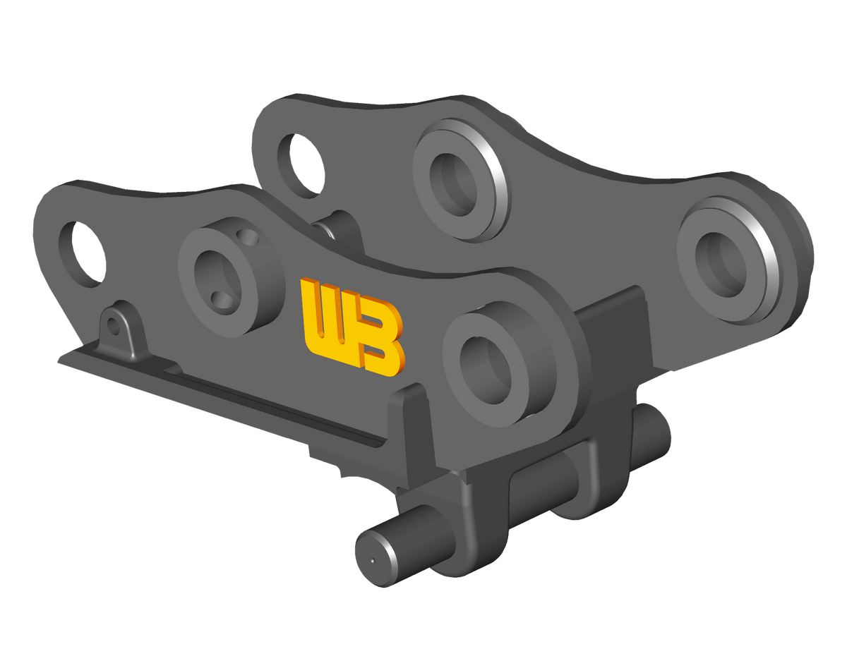 Werk-Brau Klac Couplers & Hanger Blanks | Mechanical | Class C-F | 1–10 Tons | For Mini Excavators & Backhoes