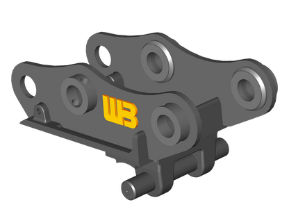 Werk-Brau Klac Couplers & Hanger Blanks | Mechanical | Class C-F | 1–10 Tons | For Mini Excavators & Backhoes