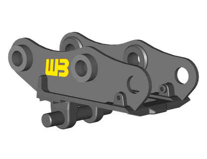 Werk-Brau Klac Couplers & Hanger Blanks | Mechanical | Class C-F | 1–10 Tons | For Mini Excavators & Backhoes