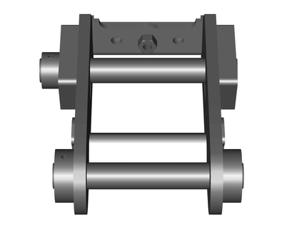 Werk-Brau Wedge Lock Coupler | Standard Sizes | 1.1–8.8 Tons | For Mini Excavators