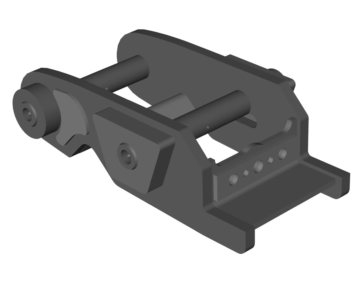 Werk-Brau Wedge Lock Coupler | Standard Sizes | 1.1–8.8 Tons | For Mini Excavators