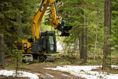 Promac Rotary Disk Forestry Cutter | Model R Series | Cutting Width 36" & 52" | 15 To 20 Tons | For Excavator