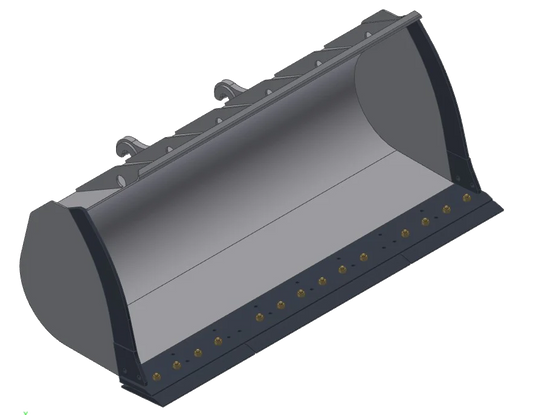 TAG Straight Lip Rock Bucket | 4.00–12.00 yd Capacity | Bucket Weight 4,500–14,350 lbs | Machine Size 30,000–120,000 lbs | For Wheel Loaders