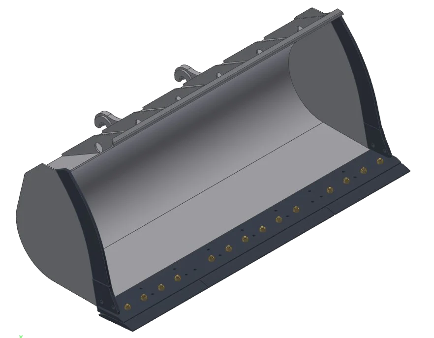 Telehandler Chip Bucket TAG Ultra-Light Wood Chipper Buckets | Width 96