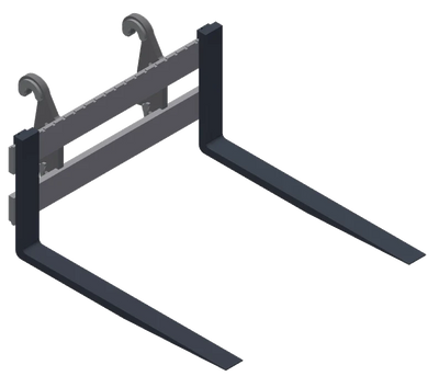TAG ITA Style Pallet Fork | Tine Length 48