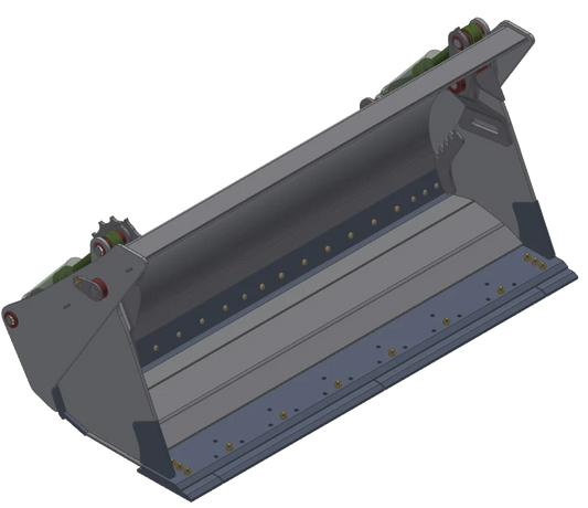 TAG 4-in-1 Multi-Purpose Bucket | 1.00–5.00 yd Capacity | Bucket Weight 1,590–6,520 lbs | Machine Weight 12,000–80,000 | For Wheel Loaders