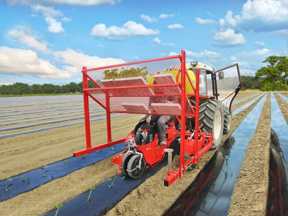 Checchi & Magli Transplanter WOLFPRO Compact | 2-6 Rows | 79"-138" Frame Width | 30-85 HP For Tractor