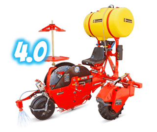 Checchi & Magli Transplanter WOLFPRO | 1-6 Rows | Frame Width 79"-158" | 19-70 HP | For Tractors