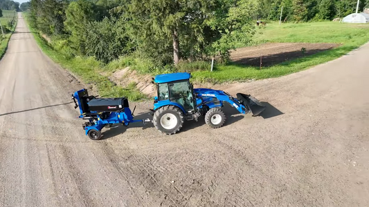 Wallenstein | Firewood Processors & Conveyors | Model WP Series | Width 69" & 114" | Engine Horsepower 14-40 HP |  For Tractors