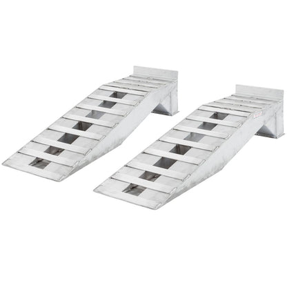 Heavy Duty Ramps Aluminum Semi-Truck Service Ramps | Model WR-20K | Size 64" L x 16" W | Capacity 20,000 lb. Per Axle | Horsepower 23 HP | For RVs, Motorhomes & Vehicles