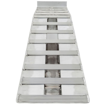 Heavy Duty Ramps Aluminum Semi-Truck Service Ramps | Model WR-20K | Size 64" L x 16" W | Capacity 20,000 lb. Per Axle | Horsepower 23 HP | For RVs, Motorhomes & Vehicles