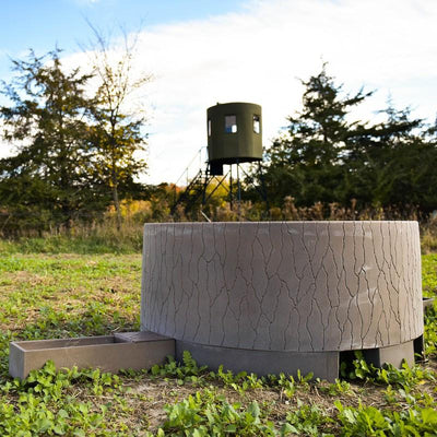 Bank Outdoors Wild Water® 300 | Model WW300 | 300‑Gallon Capacity | Dual Trough System | Clean Water Supply For Wildlife