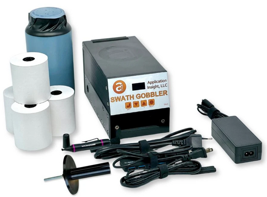 Application Insight Swath Gobbler Pro | 6-Port Powered USB Hub | 110-VAC To 12-VCD Adapter | Lens Cleaning Pen