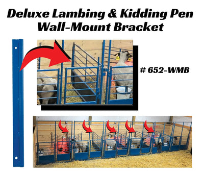 Sydell Wall Mount Bracket | #0652-WMB | Deluxe Lambing & Kidding Pens | For Sheep & Goat Pen System