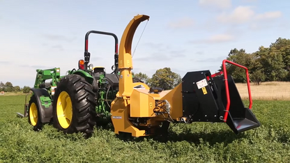 Wallenstein | Wood Chipper | Model BX72R & BX72RI | Rotor Diameter 28" | Chipping Capacity 7" | Horsepower 45-85 HP | For Tractors