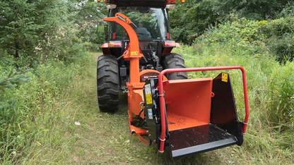 Wallenstein | Wood Chipper | Models BX52R & BX52RI | Rotor Diameter 25" | Chipper Capacity 5" | Horsepower 30-55 HP | For Tractors