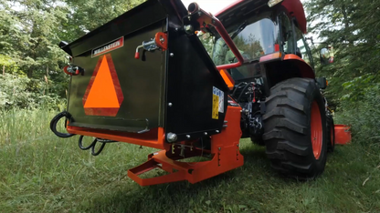 Wallenstein | Wood Chipper | Models BX52R & BX52RI | Rotor Diameter 25" | Chipper Capacity 5" | Horsepower 30-55 HP | For Tractors
