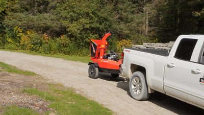 Wallenstein Wood Chipper | Models BX Series | Chipping Capacity 3