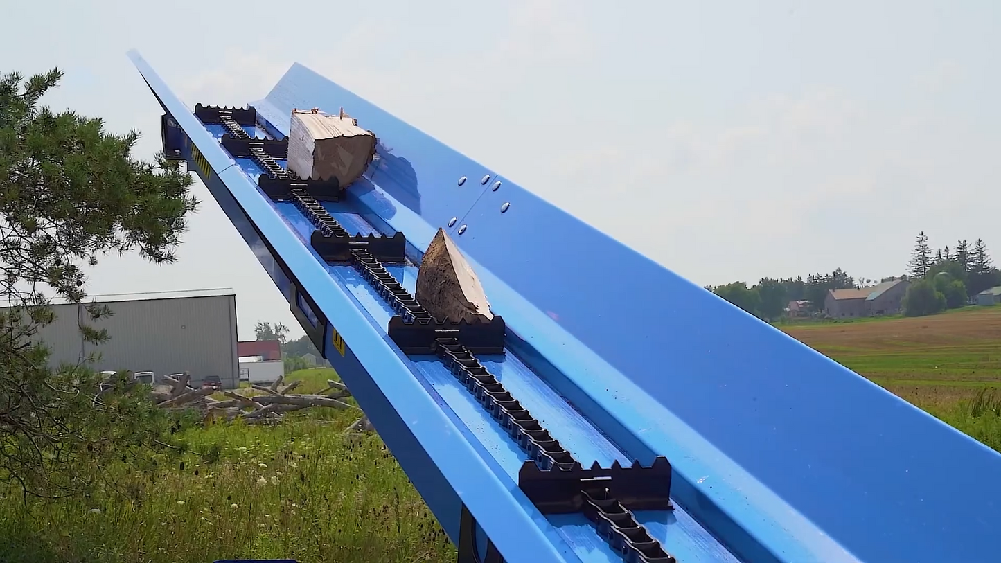 Wallenstein | Firewood Processors & Conveyors | Model WP Series | Width 69" & 114" | Engine Horsepower 14-40 HP |  For Tractors