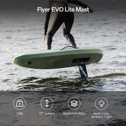 Waydoo Flyer EVO Lite eFoil | 90L EPP Board | 4000W | 1800Wh Battery | Glider G1500 Wing