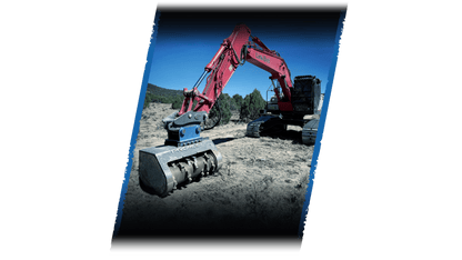 Promac Forestry Mulcher | Model HDM Series | Cutting Width 48" & 60" | 135 HP | 20+ Ton | For Excavators