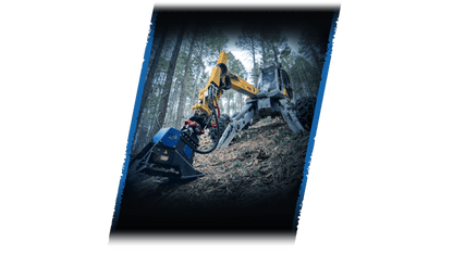 Promac Rotary Disk Forestry Cutter | Model R Series | Cutting Width 36" & 52" | 15 To 20 Tons | For Excavator