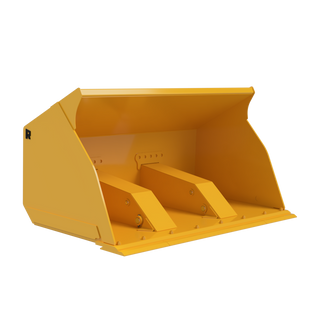 Rockland Dual-Cylinder Rollout Bucket with Hydraulics for Loader