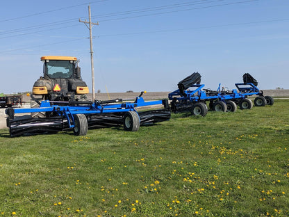 Progressive Ag Innovations Roller Crimper | Model 41NT-3S | 41' Width | 150HP | Pull-Type