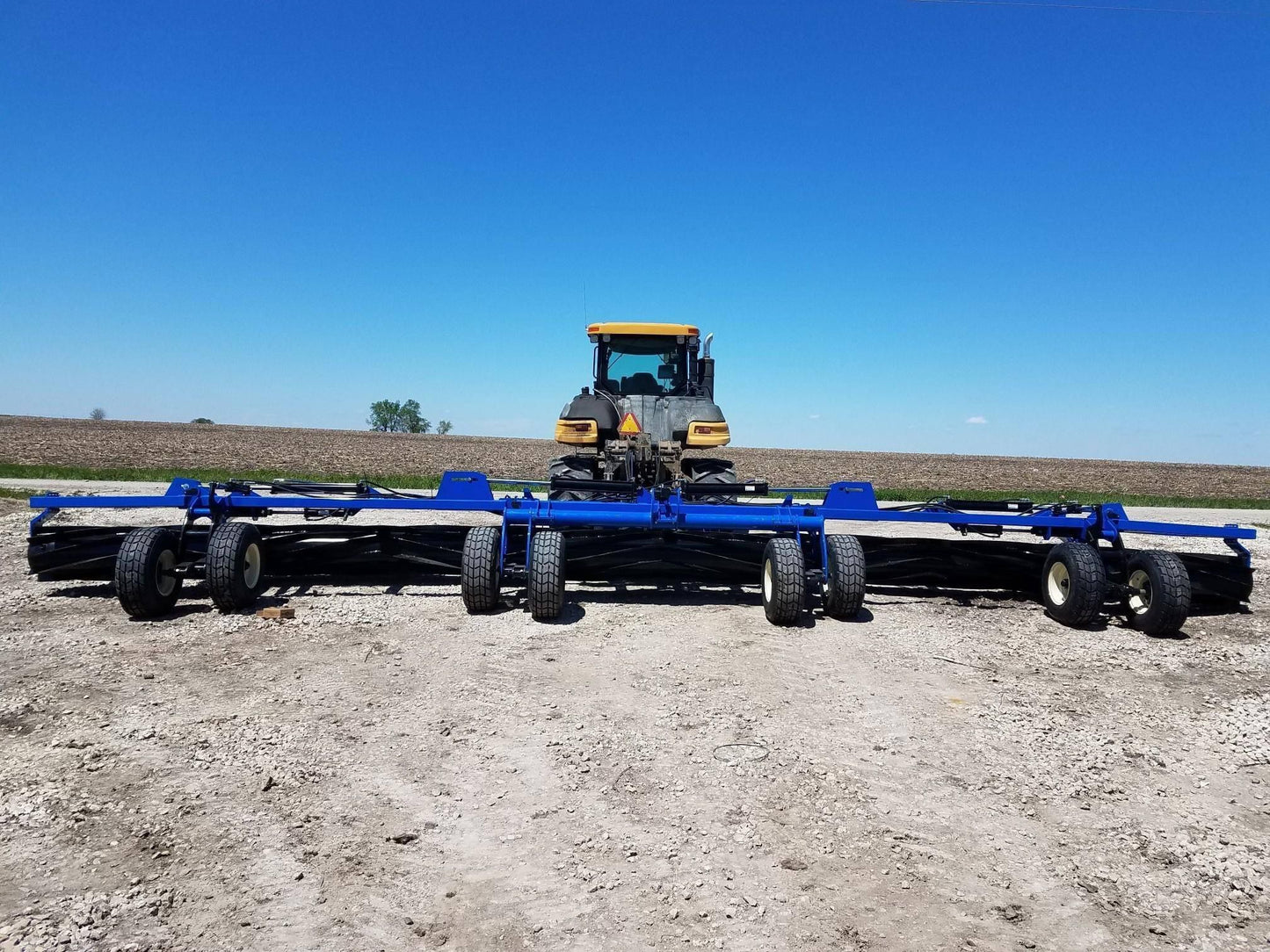 Progressive Ag Innovations Roller Crimper | Model 41NT-3S | 41' Width | 150HP | Pull-Type
